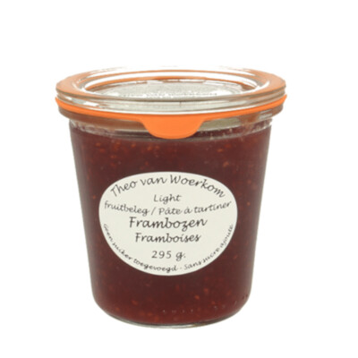 Fruitbeleg frambozen 300 gram jam
