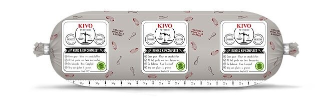 Kivo Rund-kip compleet 500 gram