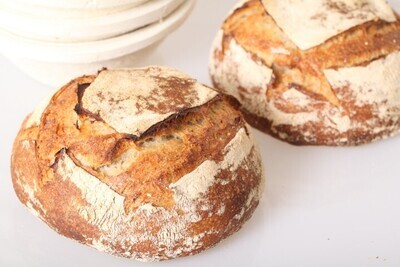 Zuurdesembrood naturel  (bevroren, zelf afbakken)​