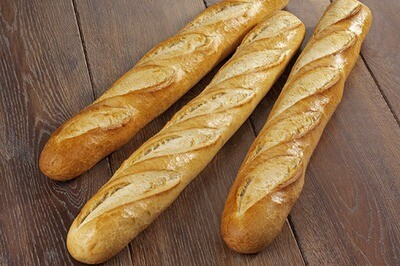 Vers stokbrood wit groot per stuk (Berentsen uit Driel)