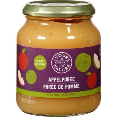Appelmoes ongezoet Bio 350 gram
