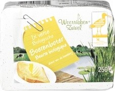 Bio roomboter ongezouten 250 gram