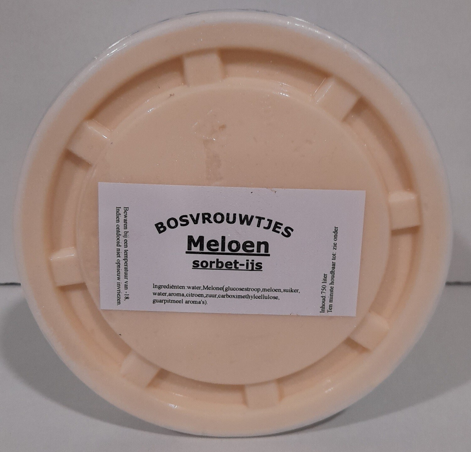 Sorbet ijs meloen 750 ml