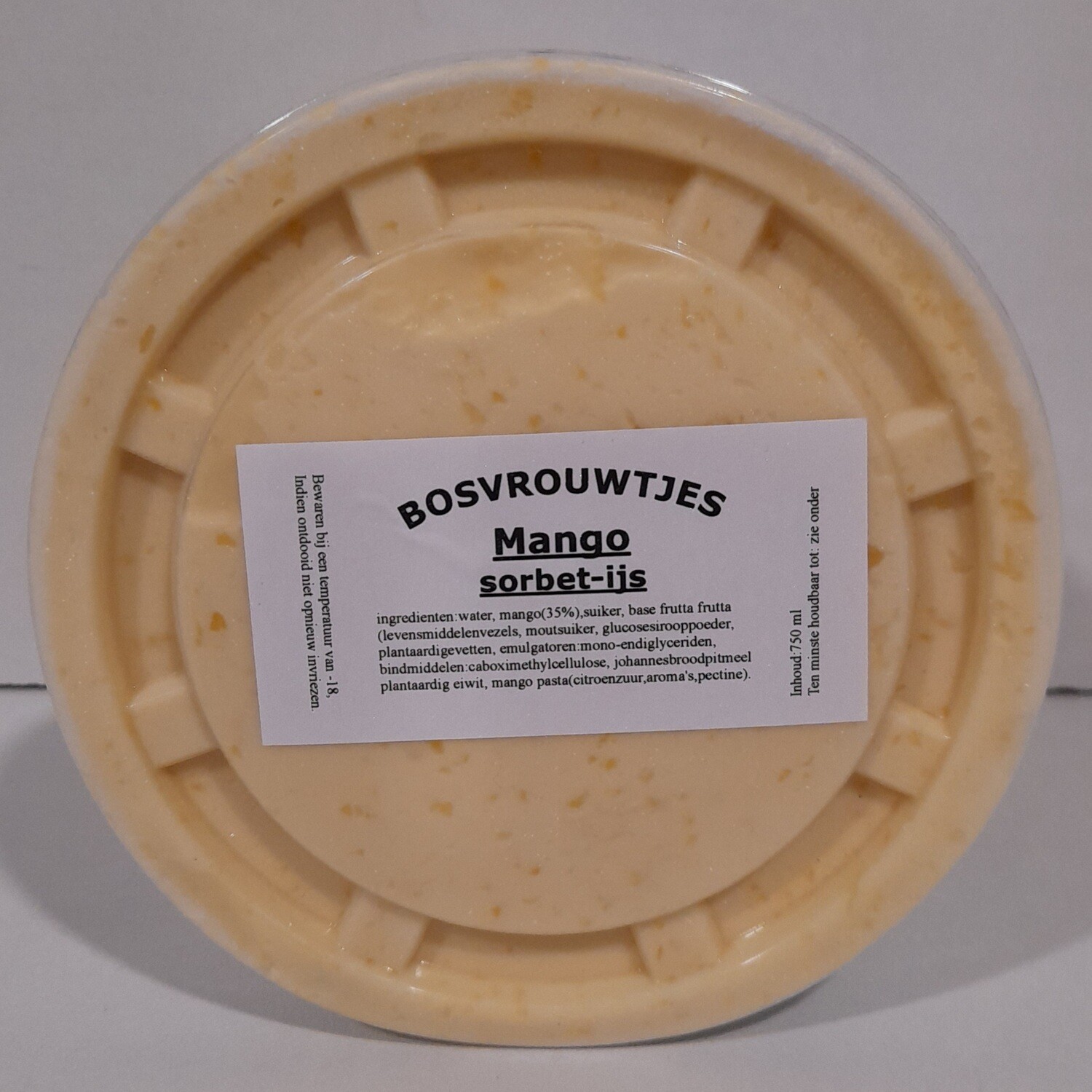 Sorbet ijs mango 750 ml