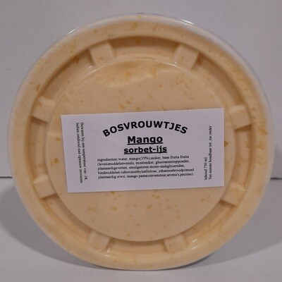 Sorbet ijs mango 750 ml