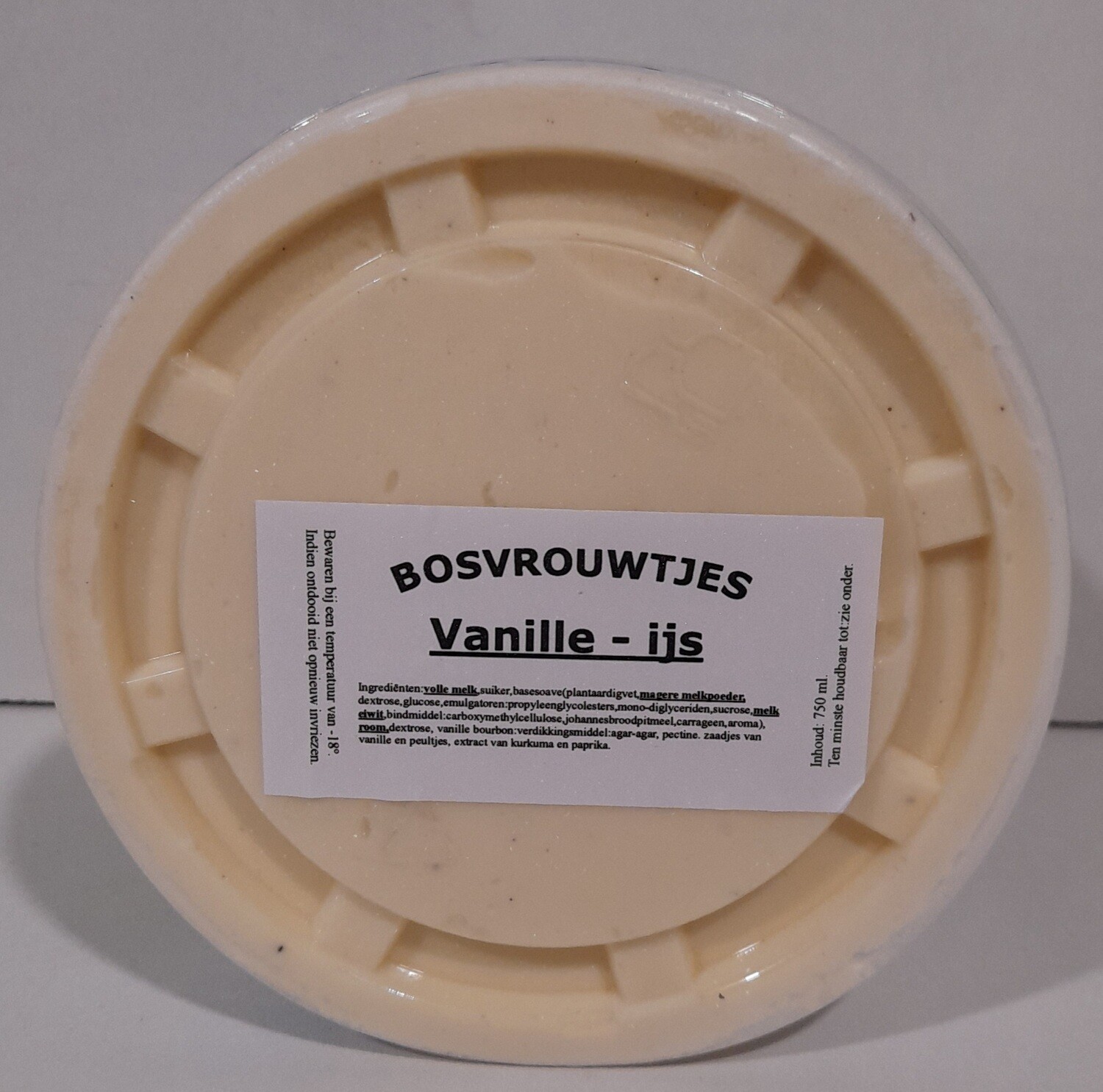 Vanilleijs 750 ml