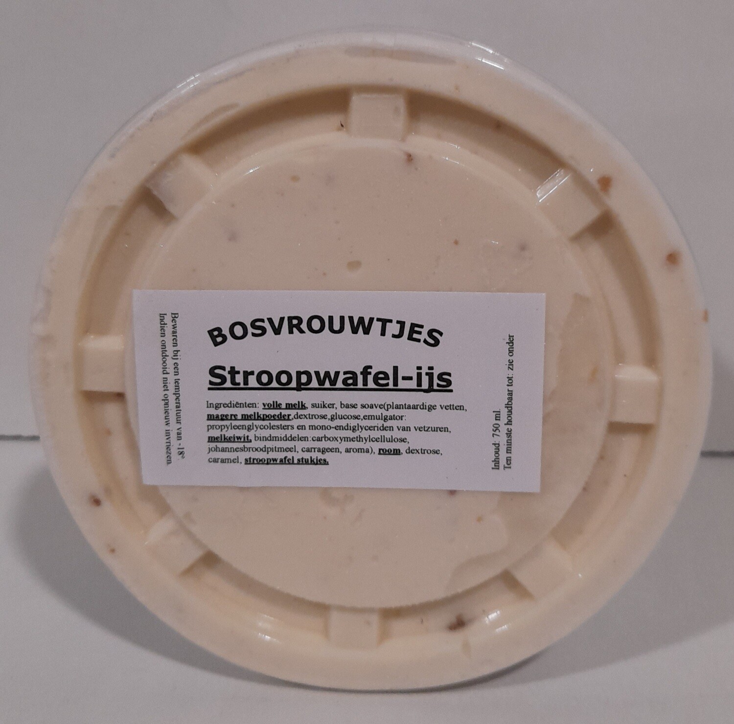 Stroopwafel ijs 750 ml