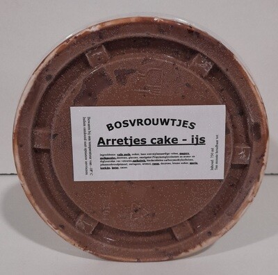 Arretjescake ijs 750 ml