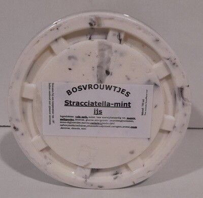 Straciatella mint ijs 750 ml