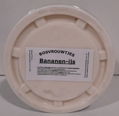 Bananen ijs 750 ml