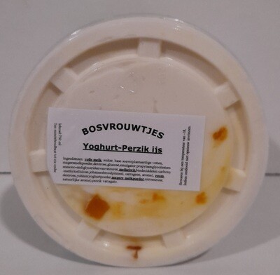 Yoghurt ijs perzik 750ml