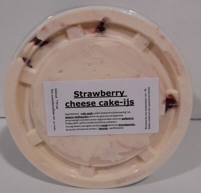 Strawberry cheese cake ijs 750 ml