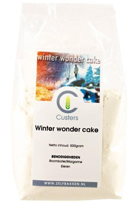 Winter wonder cake 500 gram Custers