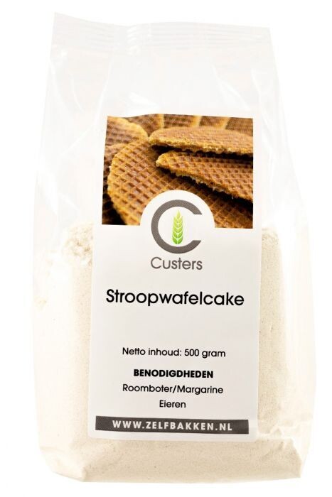 Stroopwafelcake 500 gram Custers