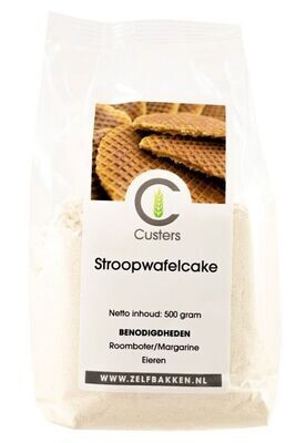Stroopwafelcake 500 gram Custers