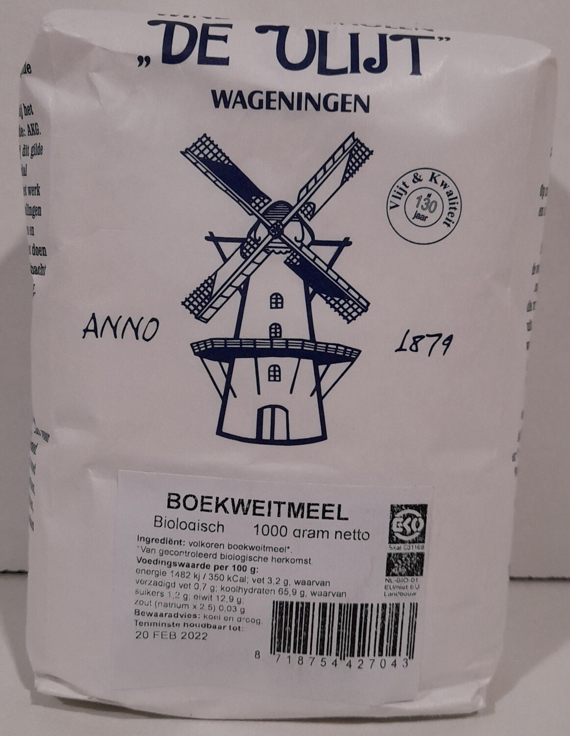 Boekweitmeel 1 kg De Vlijt