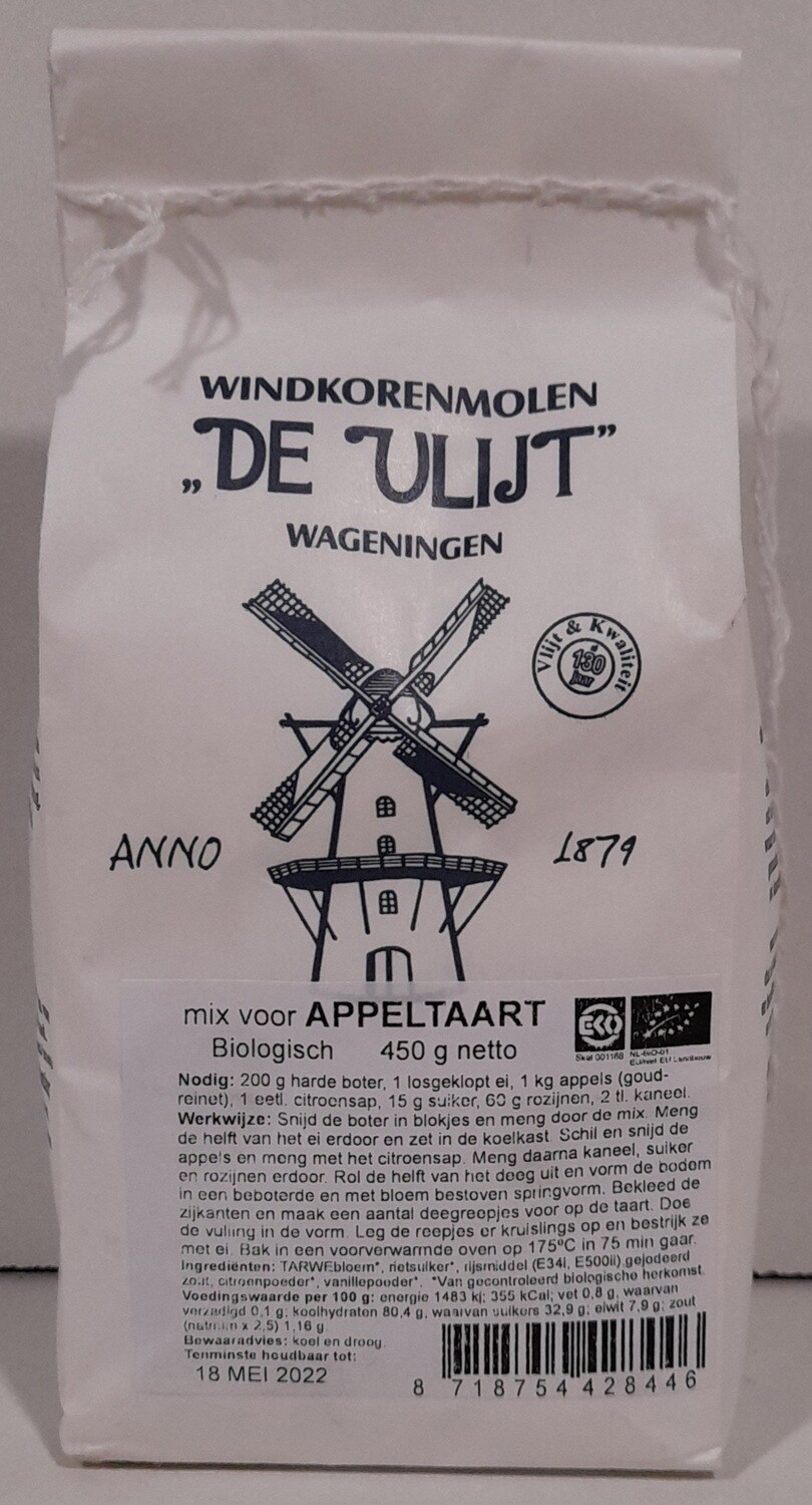 Appeltaartmix 450 gram De Vlijt