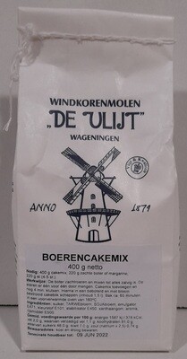 Boerencakemix 400 gram De Vlijt