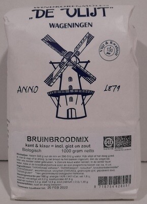 Bruinbroodmix 1 kilo De Vlijt