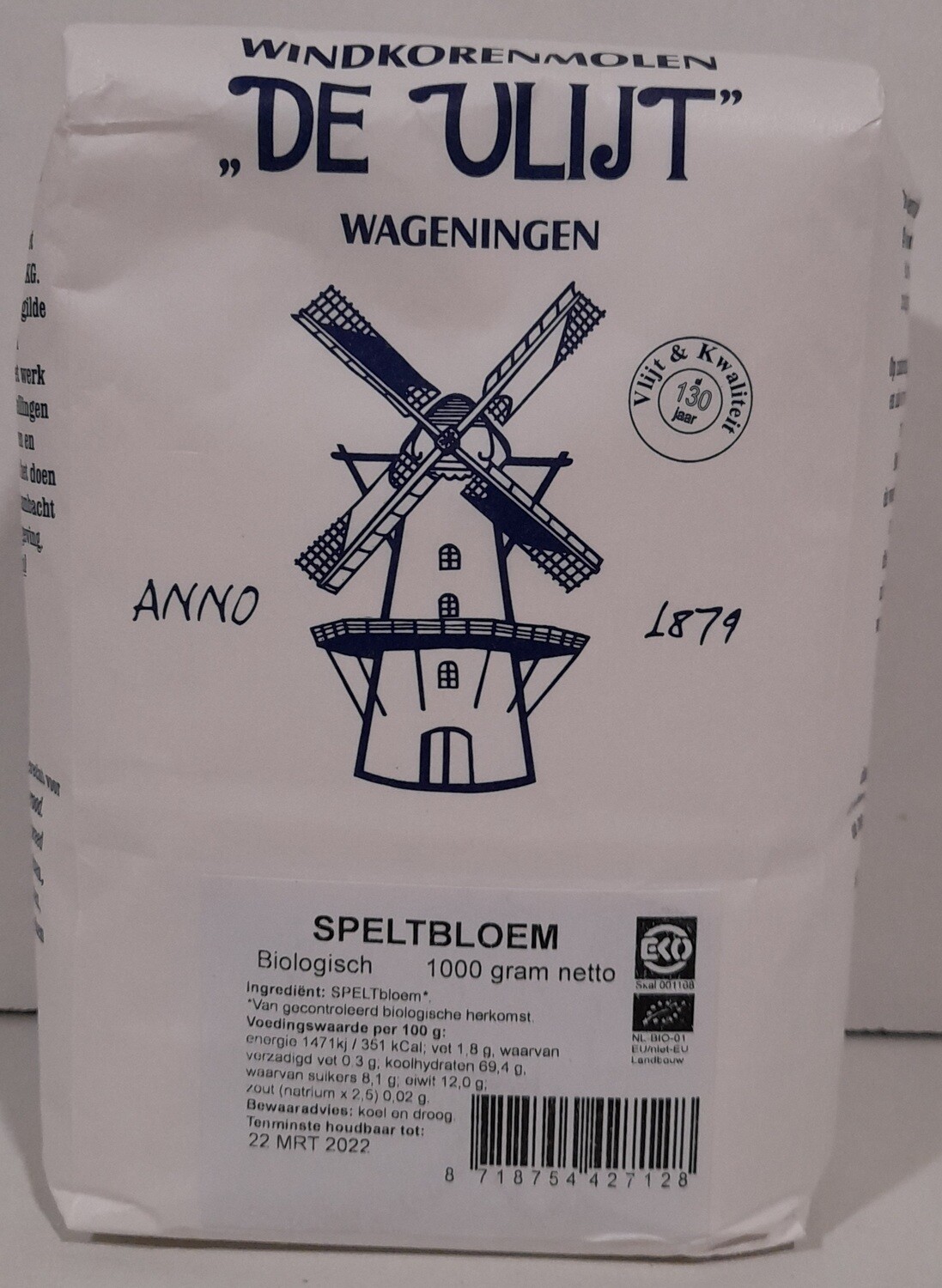 Speltbloem 1 kilo De Vlijt