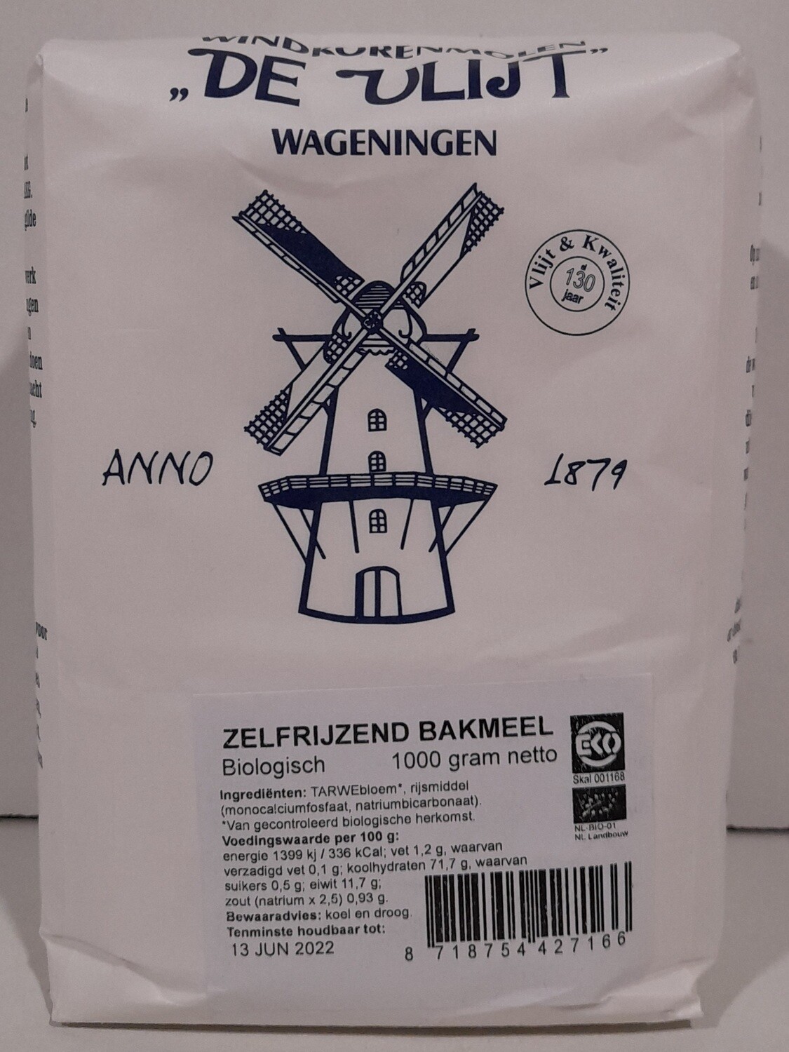 Zelfrijzend bakmeel 1 kg De Vlijt