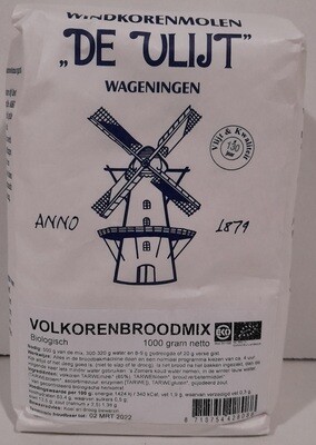 Tarwebroodmix 1 kilo De Vlijt