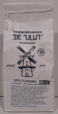 Speltcakemix 400 gram De Vlijt