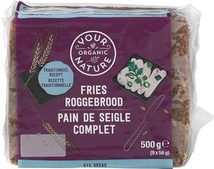 Roggebrood 500 gram (Bio)