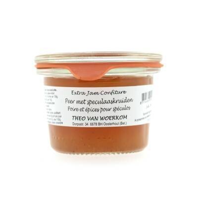 Mini peer met speculaaskruiden jam 80 gram