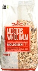 Meester van de Halm muesli 750 gram