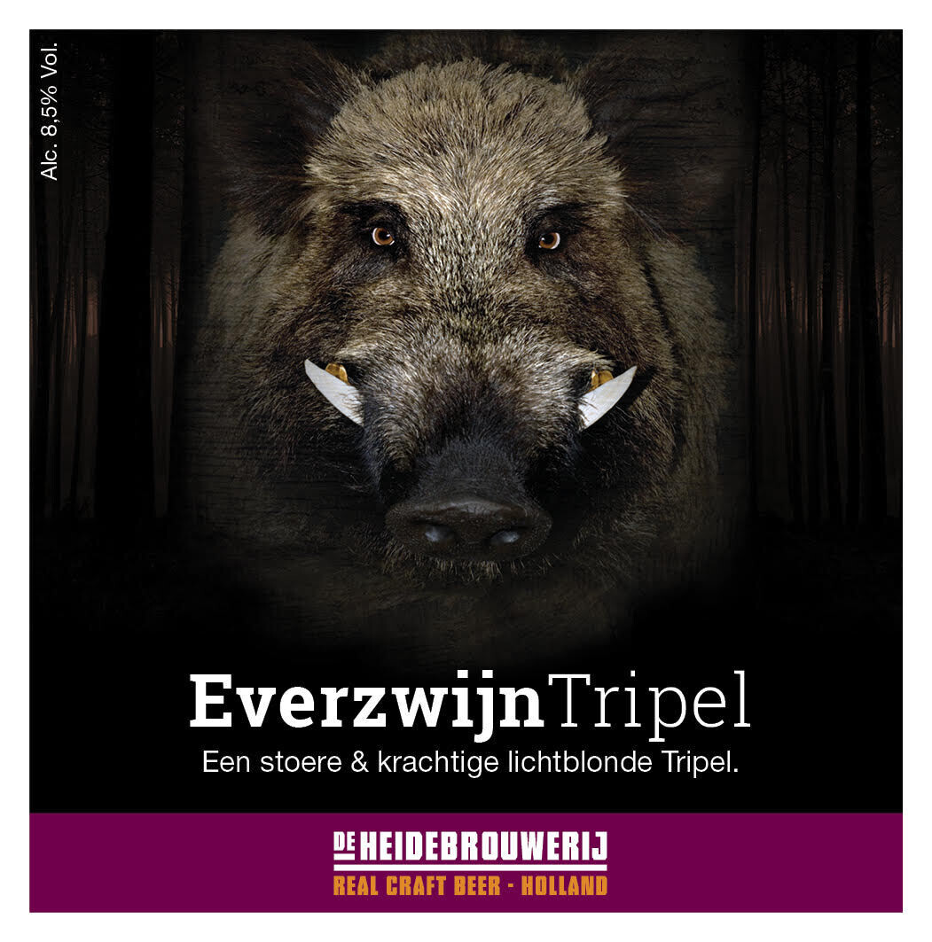 Heidenbrouwerij Everzwijn Tripel 75 cl