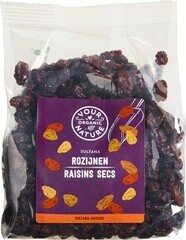 Sultana rozijnen 300 gram (bio)