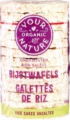 Rijstwafels ongezouten (bio) 100 gram