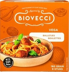 Biovecci Vegetarische balletjes 180 gram