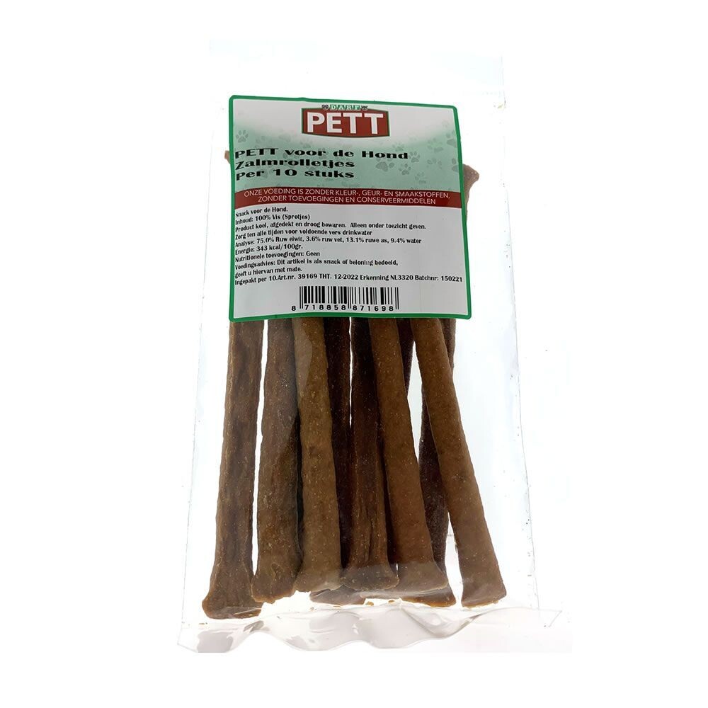 Zalmrolletjes 10 stuks