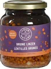Bruine linzen Bio 360 gram