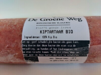 Kiptartaar 500 gram (bio) (hondenvoer)