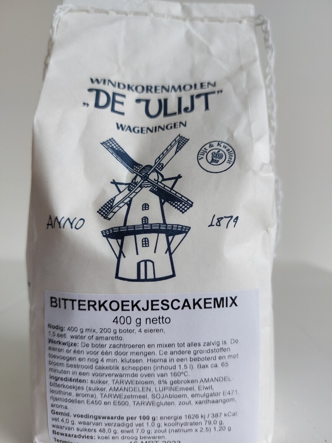 Bitterkoekjescakemix 500 gram De Vlijt