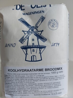 Koolhydraatarme broodmix De Vlijt