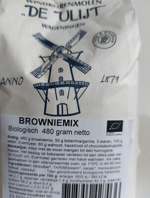 Browniemix 500 gram De Vlijt