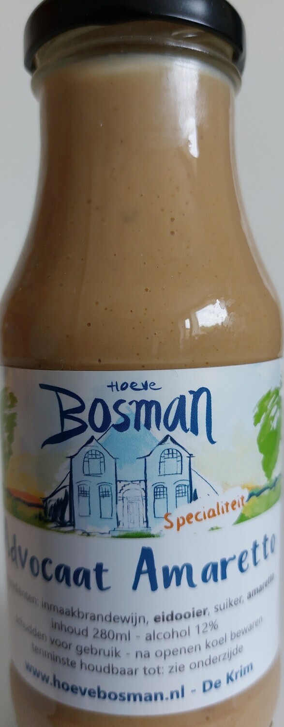 Advocaat Amaretto per fles 280ml
