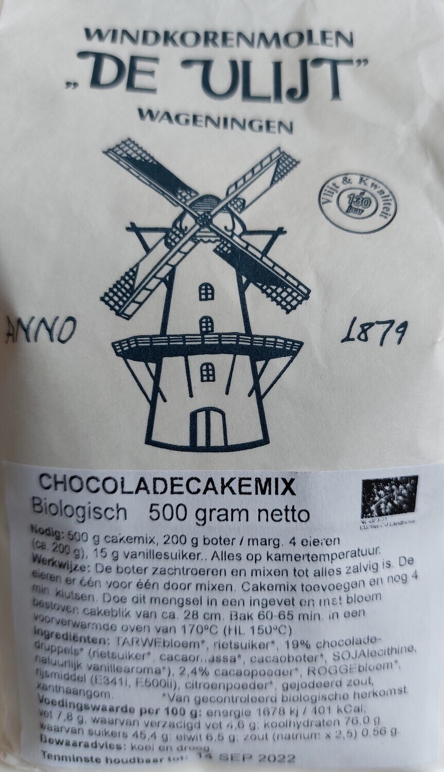 Chocoladecake mix 500 gram