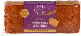 Ontbijtkoek honing-rogge 400 gram