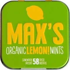 Max&#39;s Lemon mints 35 gram (bio)
