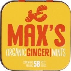 Max&#39;s Ginger mints 35 gram (bio)