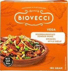 Biovecci Roerbak reepjes zonder rund 180 gram