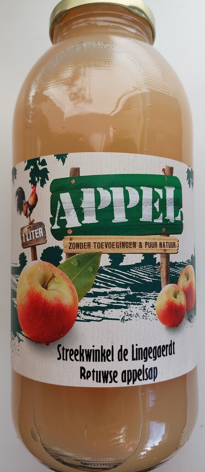 Betuwse appelsap 1L (nieuwe oogst 2024)