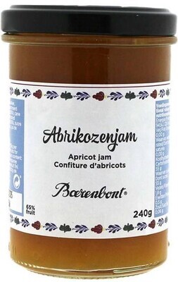 Boerenbont abrikozenjam 240 gram