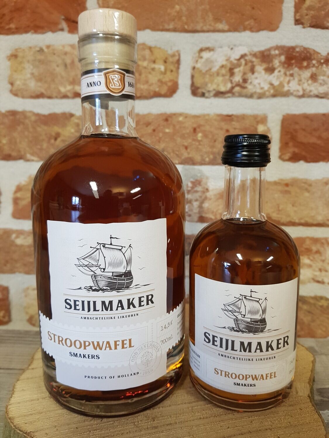 Stroopwafellikeur 250ml Seijlmaker