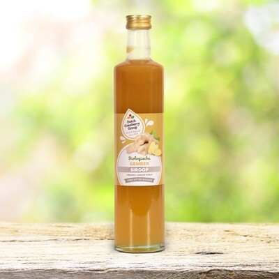 Gember siroop 500ml Dutch Cranberry Group